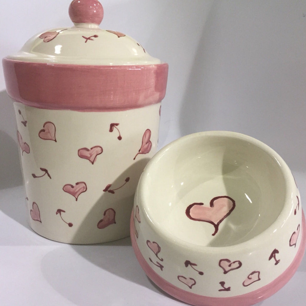 Heart Dog Bowl