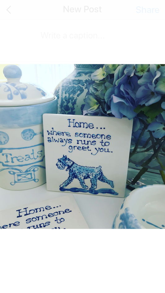 Schnauzer Trivet